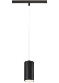 SLV NUMINOS S 48V Pendelleuchte für Niedervolt-Schienensystem, 4000K, 16W, DALI dimmbar, 40°, schwarz/weiß (1006853)