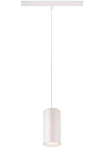 SLV NUMINOS S 48V Pendelleuchte für Niedervolt-Schienensystem, 4000K, 16W, DALI dimmbar, 40°, weiß/weiß (1006862)