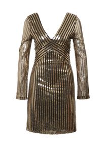 Oasis Dames Jurk goud / zwart 36