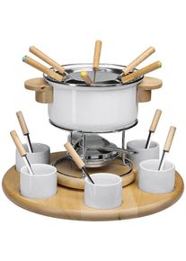 Set à fondue en émail Susanne pour légumes et viande 9 pcs.