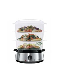 Cuiseur a Vapeur 9L - Russell Hobbs 19270-56 - Programmable Minuteur, Cuiseur Légumes, Riz, oeufs - Accessoires Inclus