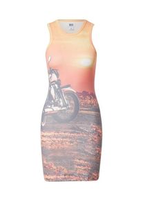 BDG Urban Outfitters Dames Jurk oranje / zwart / wit 34