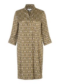 Dea Kudibal Dames Jurk 'Kamillesdea' beige gemêleerd / goud 32
