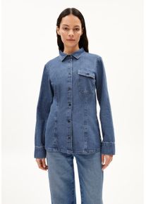 armedangels - Women Fitted Bluse - blue - Size S