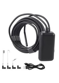 0.2in 5MP IP67 6 LEDs WiFi Endoscope Endoscope Caméra d'inspection pour iOS / Android Smartphones5m / 16.4ft Cable - Jeffergarden