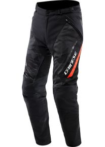 Dainese Drake 2 Super Air, textile pants , color: Black/Grey/Neon-Red , size: 62