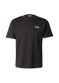 EA7 Emporio Armani Heren Shirt goud / zwart S