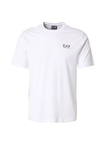 EA7 Emporio Armani Heren Shirt zwart / offwhite XS