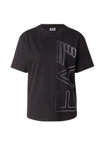 EA7 Emporio Armani Dames Shirt zwart / wit XXS