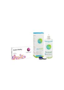 Avaira Vitality (6 lenses) + Solunate Multi-Purpose 400 ml with case