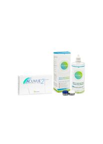 ACUVUE 2 (6 lenses) + Solunate Multi-Purpose 400 ml with case