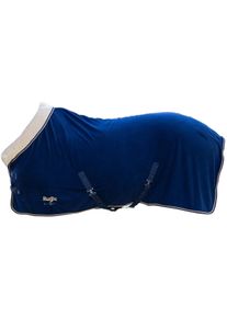 Covalliero RugBe Royal Fleecedecke, dark navy, 145cm