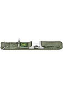 Hunter Inari Alu-Strong Hundehalsband, grün, 2cm