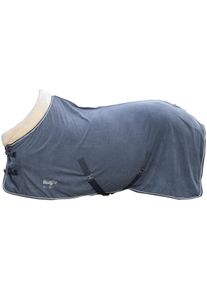 Covalliero RugBe Royal Fleecedecke, graphite, 115cm