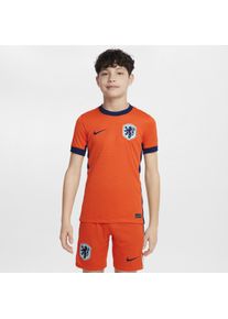 Maillot de foot replica Nike Dri-FIT Pays-Bas (Équipe masculine) 2024/25 Stadium Domicile pour ado - Orange