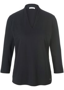 efixelle - Shirt van 100% katoen, zwart, Maat 36, katoen