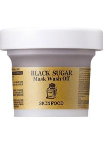 SKINFOOD Black Sugar Mask Wash Off Reinigende maskers Dames 100 g