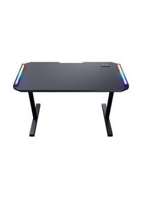 Birou Gaming Electric Cougar E-DEIMUS 120, iluminare RGB, 1223x605 mm (Negru)
