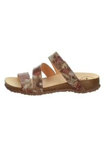 Think! Leren slippers "Julia" bruin/meerkleurig - 60% | Maat: 40 |