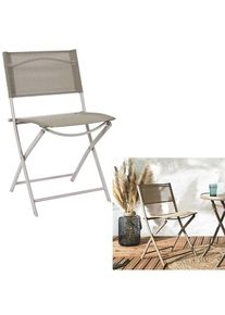 Garden Spirit Klapstoel beige - (B)50 x (H)80 x (D)46 cm - 50% |