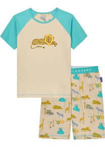Claesens Pyjama beige/turquoise - 50% | Maat: 104 |