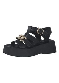 s.Oliver S. Oliver Sleehaksandalen zwart - 66% | Maat: 38 |