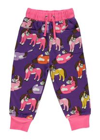 Smafolk Småfolk Sweatbroek paars/roze - 65% | Maat: 122/128 |