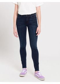 Cross Jeans Spijkerbroek - skinny fit - donkerblauw - 70% | Maat: