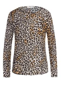 Brax Blouse "Vaida" zwart/lichtbruin - 79% | Maat: 36 |