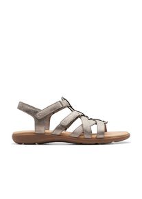 Clarks Leren sandalen "Elizabelle Sky" grijs - 61% | Maat: 37 |
