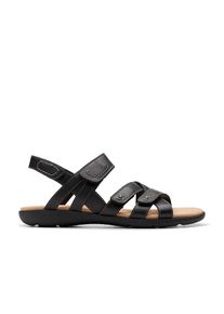 Clarks Leren sandalen "Elizabelle Gem" zwart - 55% | Maat: 39,5 |