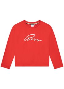 Hugo Boss Kids Longsleeve rood - 36% | Maat: 158 |