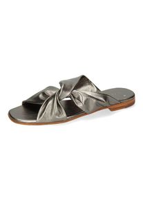 Melvin & Hamilton MELVIN & HAMILTON Leren slippers "Elodie 35" zilverkleurig - 59% |