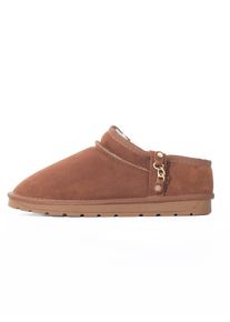 NICEBAY Leren winterboots "Gichala" camel - 75% | Maat: 40 |