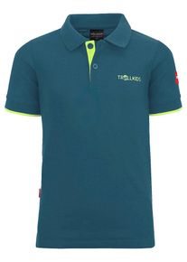 Trollkids Functioneel poloshirt "Bergen XT" blauw - 60% | Maat: 92 |
