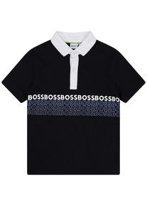 Hugo Boss Kids Poloshirt zwart/wit - 57% | Maat: 158 |