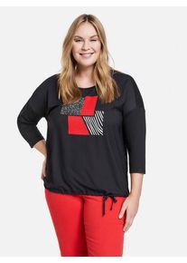 SAMOON Shirt donkerblauw - 63% | Maat: 42 |