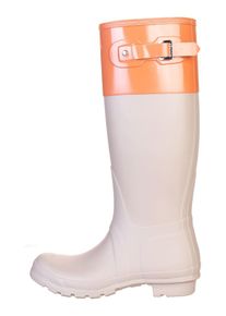 Hunter Rubberlaarzen crème/oranje - 71% | Maat: 36 |