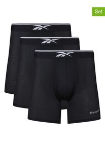 Reebok 3-delige set: boxershorts "Howe" zwart - 52% | Maat: XL |