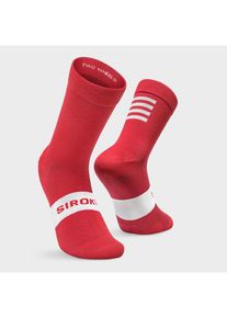 Siroko Fietssokken "S1" rood - 28% | Maat: 44-46 |