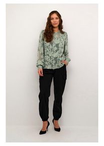 Cream Blouse groen - 58% | Maat: 46 |