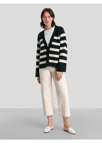 IVY & OAK IVY OAK Vest "Kaina" petrol/wit - 73% | Maat: 38 |
