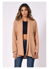 Plus Size Company Vest "Hoval" camel - 75% | Maat: 48/50 |