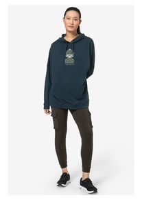 super.natural Hoodie "Snow Cat" donkerblauw - 45% | Maat: M |