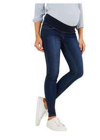 Vertbaudet Zwangerschapsspijkerbroek - slim fit - donkerblauw - 44% |