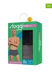 Sloggi 2-delige set: boxershorts zwart/grijs - 36% | Maat: XL |