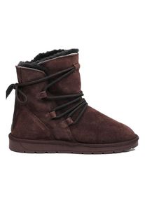 NICEBAY Leren winterboots "Leala" bruin - 65% | Maat: 38 |