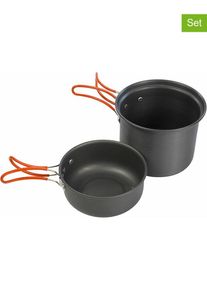 Regatta 3-delige camping-pannenset "Backpack Cookset" antraciet - 44%