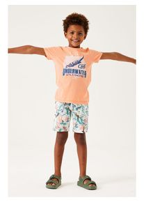 Garcia Short wit/blauw/oranje - 71% | Maat: 110 |
