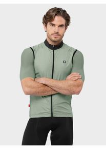 Siroko Fietsbodywarmer "V1 Melbourne" lichtgroen - 60% | Maat: XL |